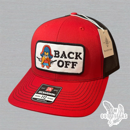 Yosemite Sam “Back Off” Trucker Hat - Red & Black Richardson 112