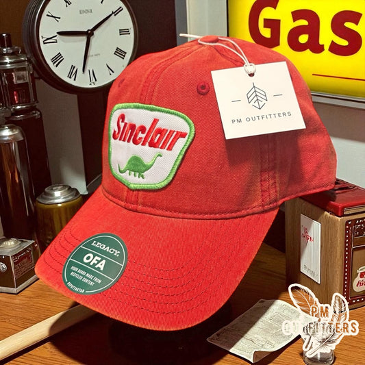 Retro Sinclair Oil Embroidered Patch Solid Twill Cap