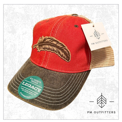 Signature Feather Cork Leatherette Trucker Series