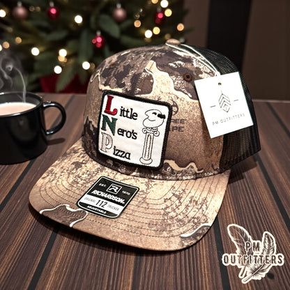 Little Nero’s Pizza Realtree Excape Trucker Hat - Home Alone Inspired Retro Cap
