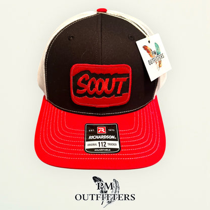 Scout Vintage Patch Trucker Hat - Authentic Vintage Patch - Richardson 112