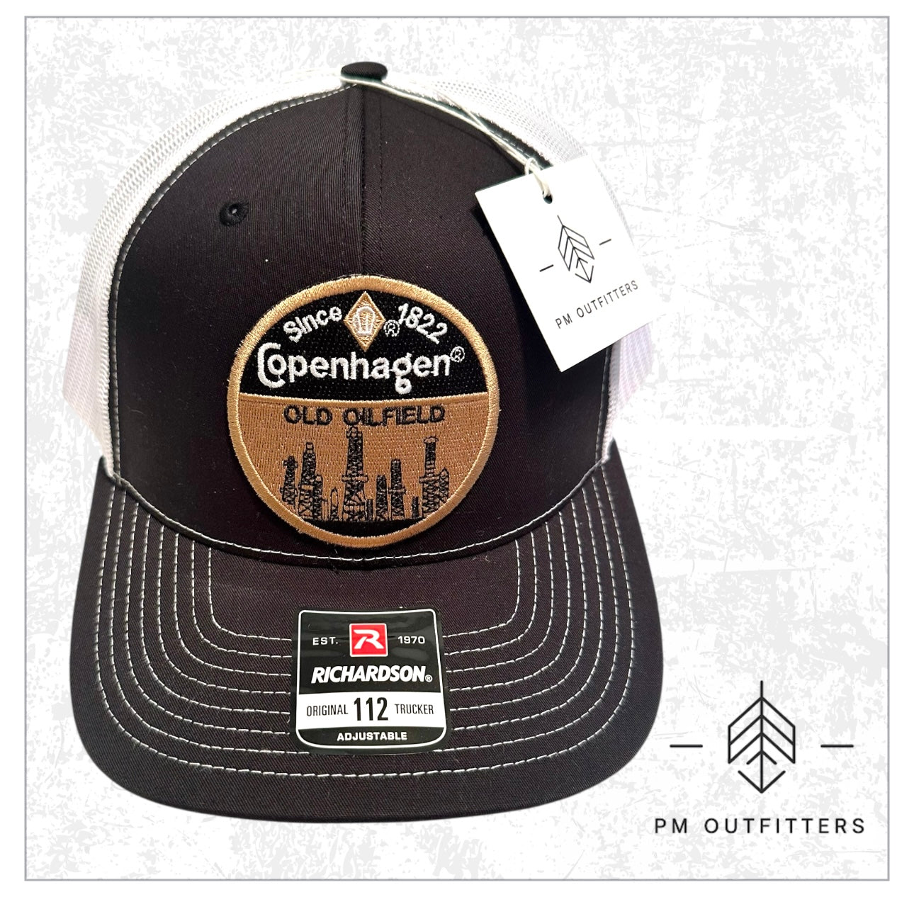 Vintage Copenhagen Old Oilfield Patch Trucker Hat