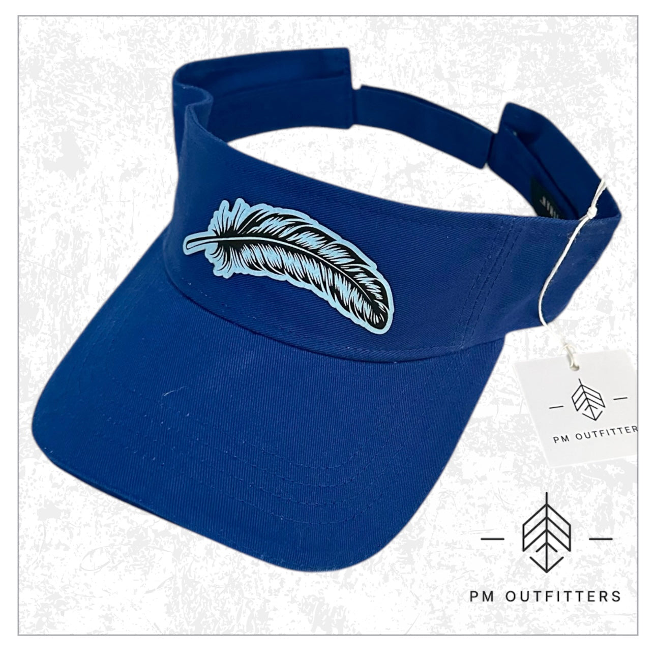 Signature Feather Sandwich Visor