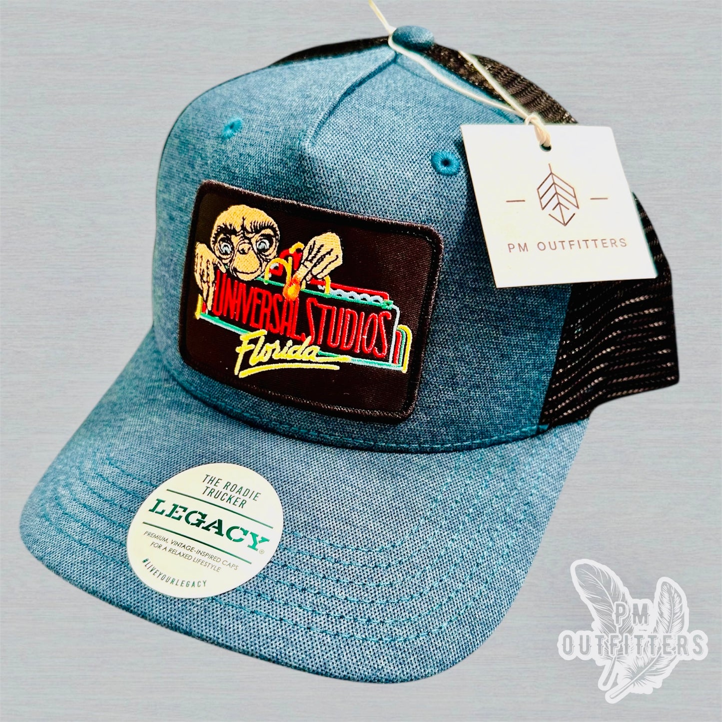 Universal Studios Florida Trucker Hat - Retro Patch Legacy Roadie Trucker