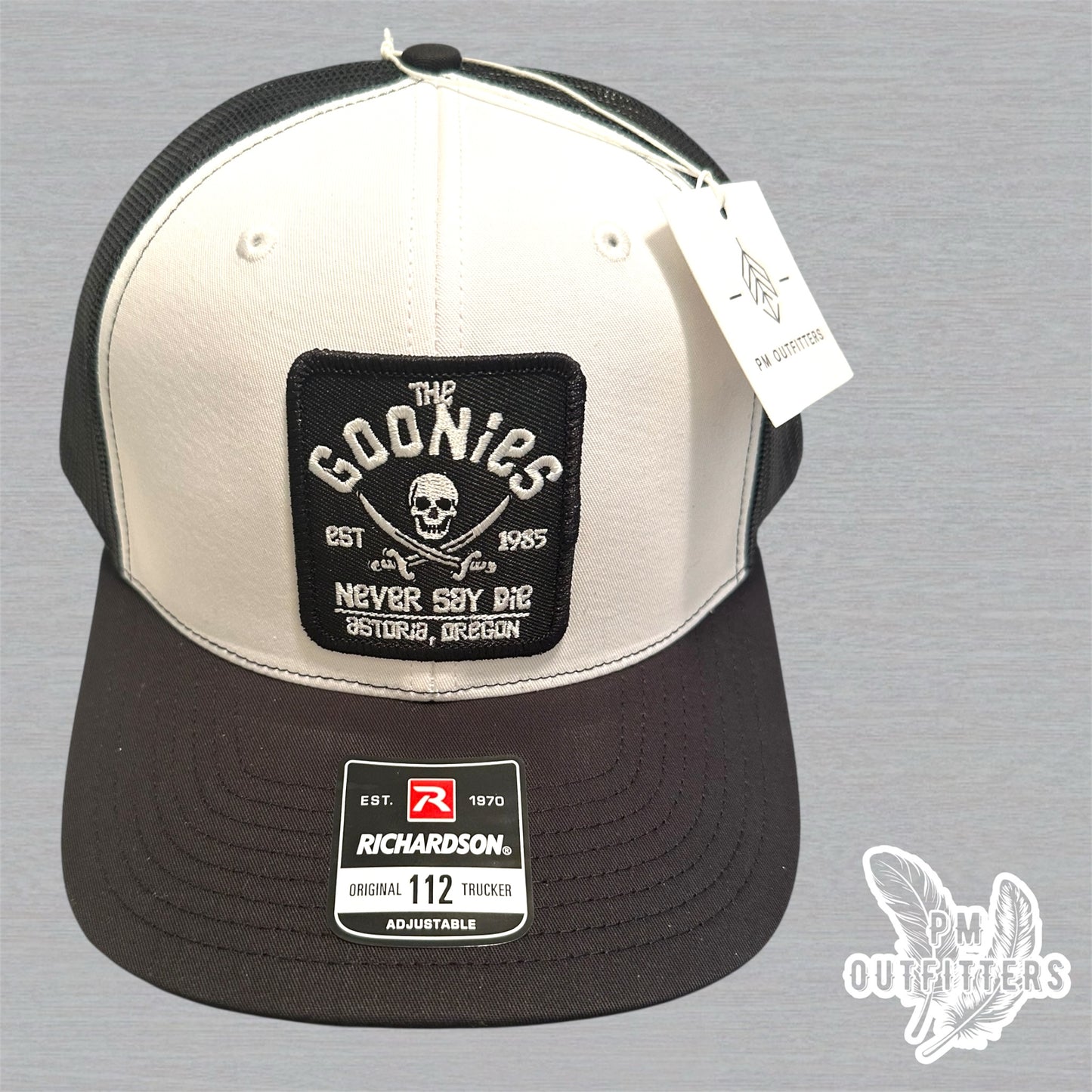 The Goonies Never Say Die Retro Patch Trucker Hat
