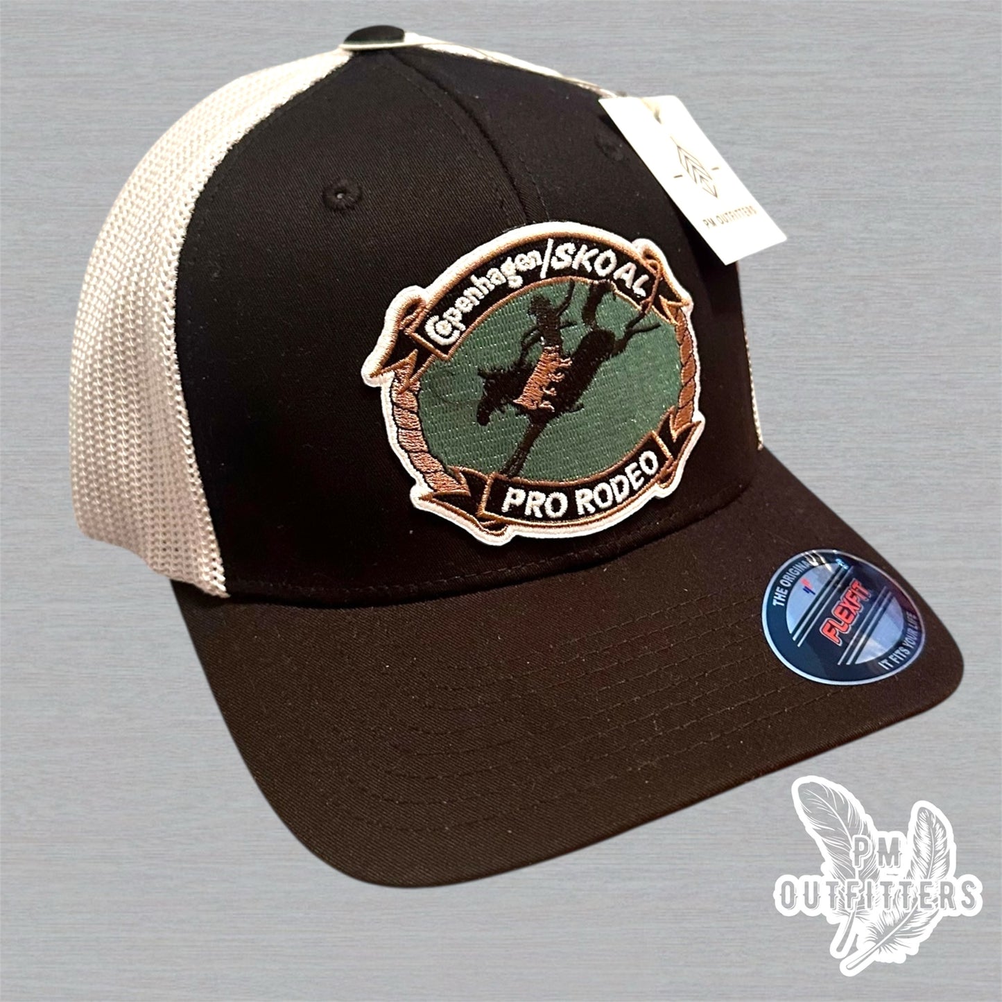 Retro Copenhagen/Skoal Pro Rode FlexFit Trucker Hat