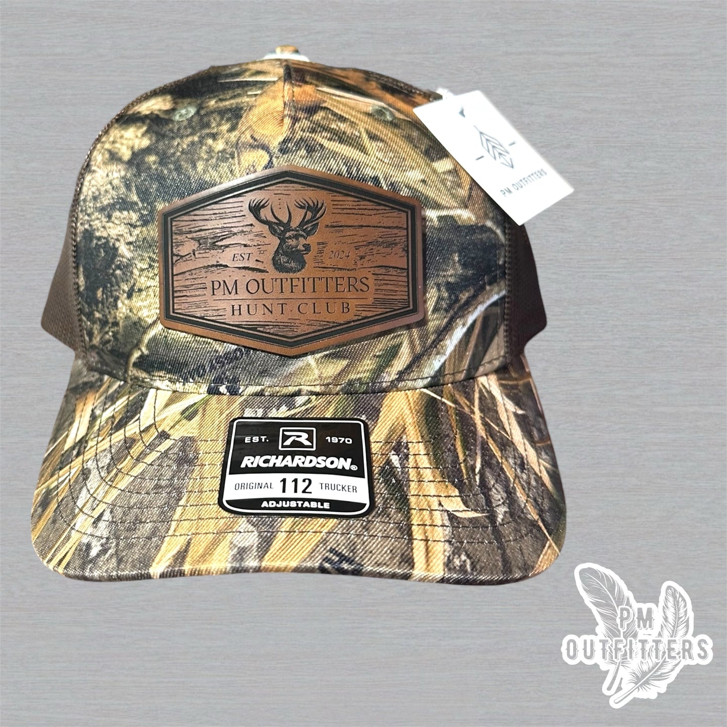 PM Outfitters Hunt Cub Trucker Hat | Exclusive Deer Camo Design