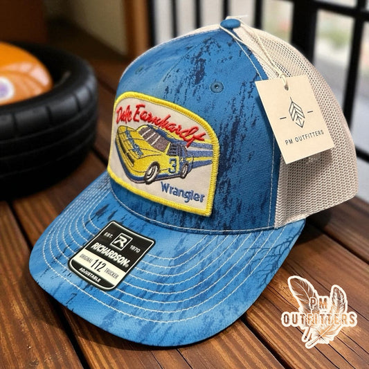 Dale Earnhardt #3 Wrangler Chevrolet Retro Realtree Trucker Hat