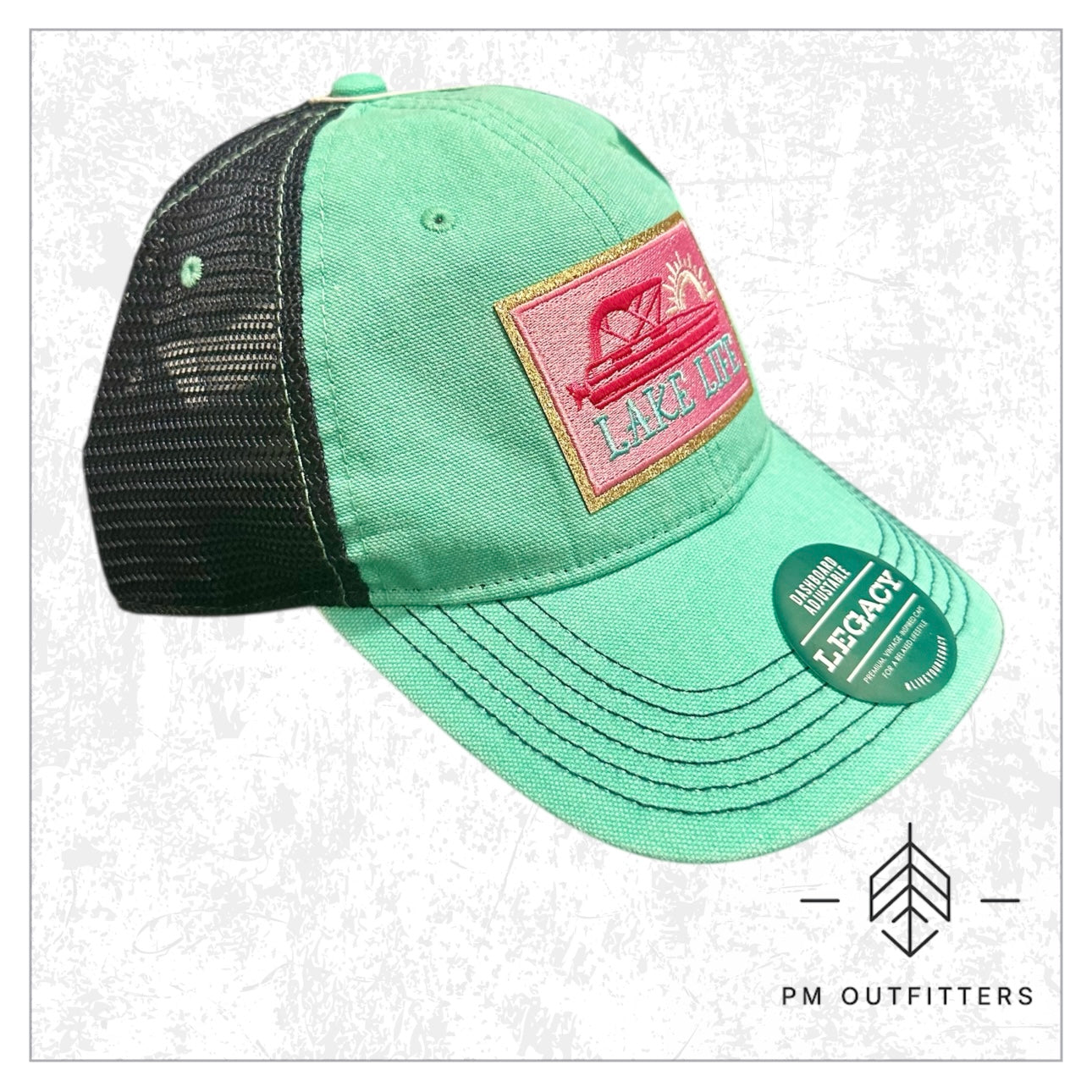 Lake Life Low-Profile Meshback Hat