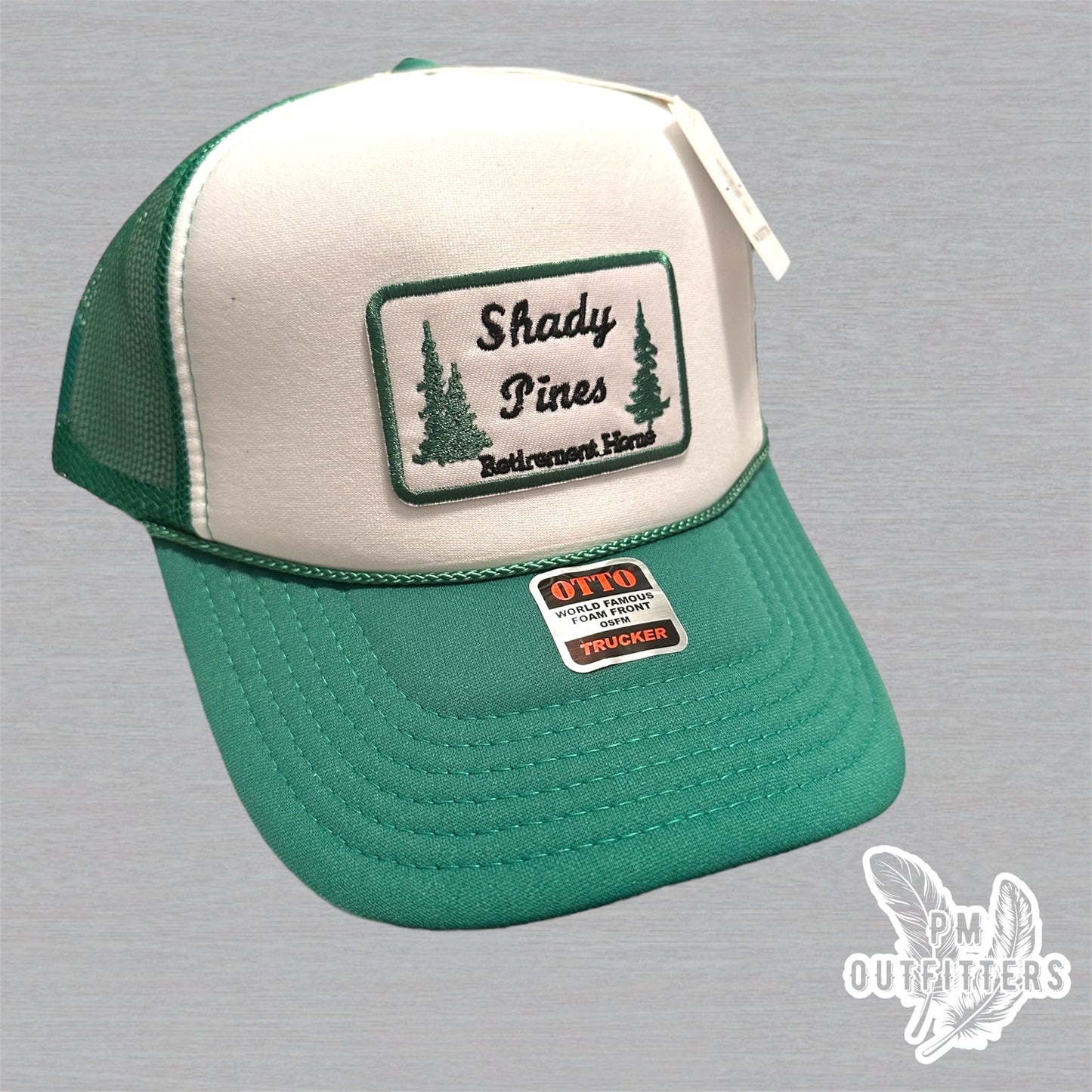 Vintage Golden Girls Shady Pines Foam Front Rope Trucker Hat