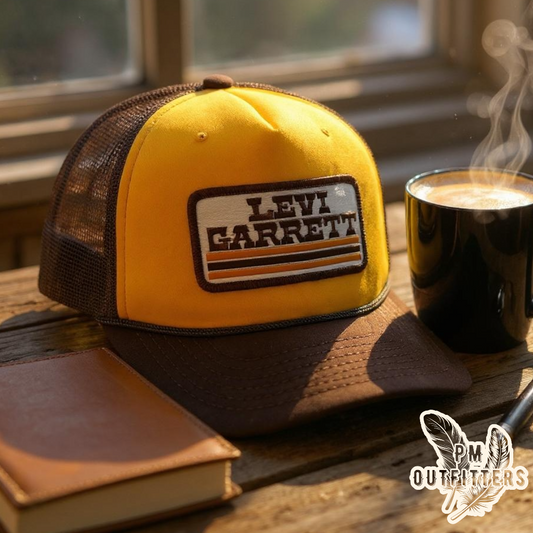 Vintage Levi Garrett Tobacco Foam Front Rope Trucker Hat