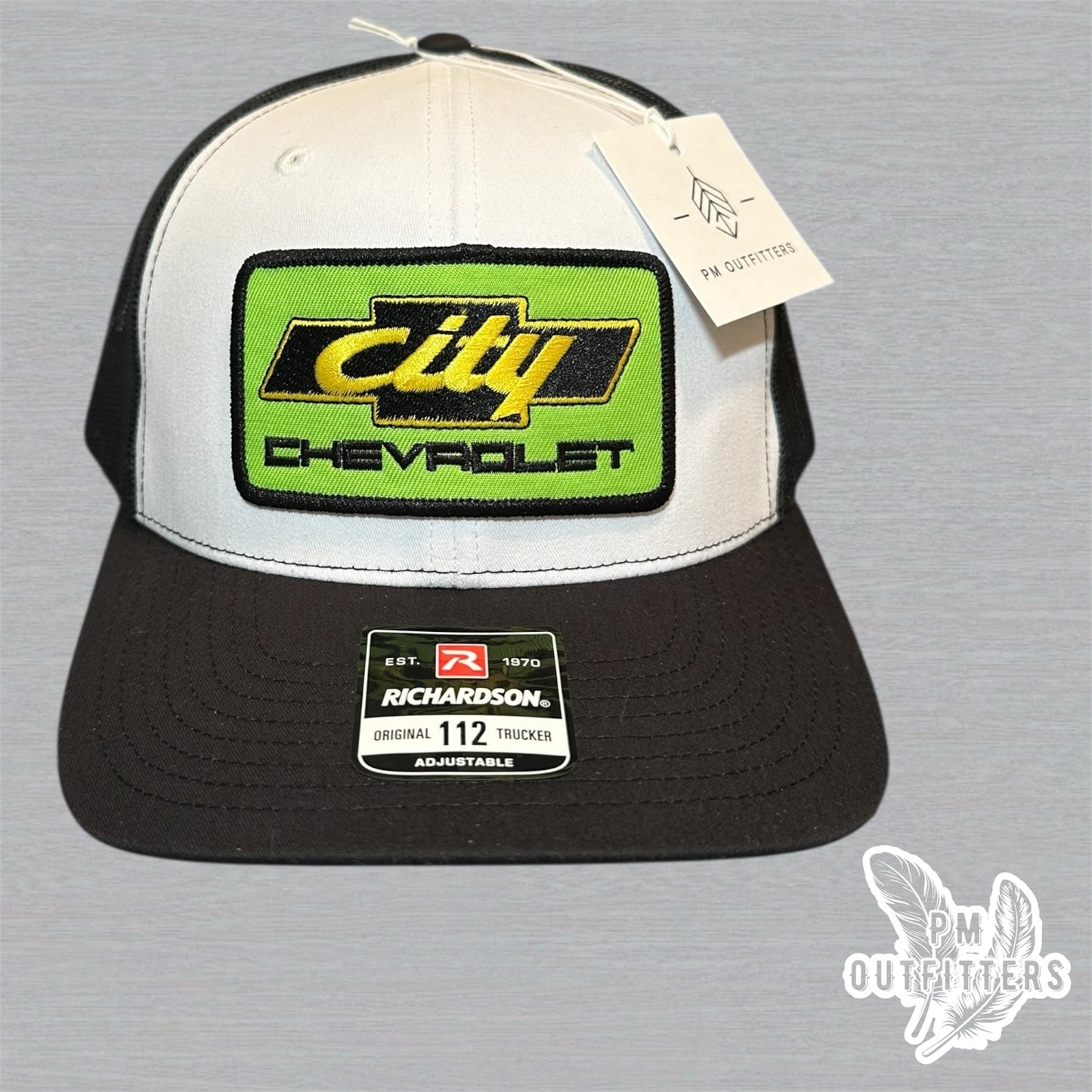 City Chevrolet Retro Trucker Days of Thunder Richardson 112 Snapback Hat
