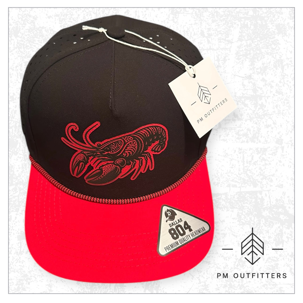Crawfish Season Hydro Waterproof Rope Snapback
