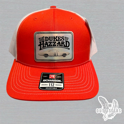The Dukes of Hazzard Trucker Hat - Orange & White Richardson 112