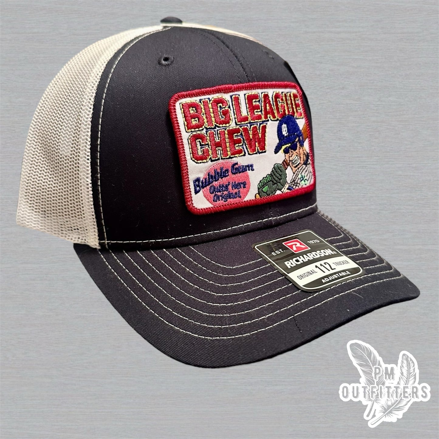 Retro Big League Chew Patch Richardson 112 Trucker Hat