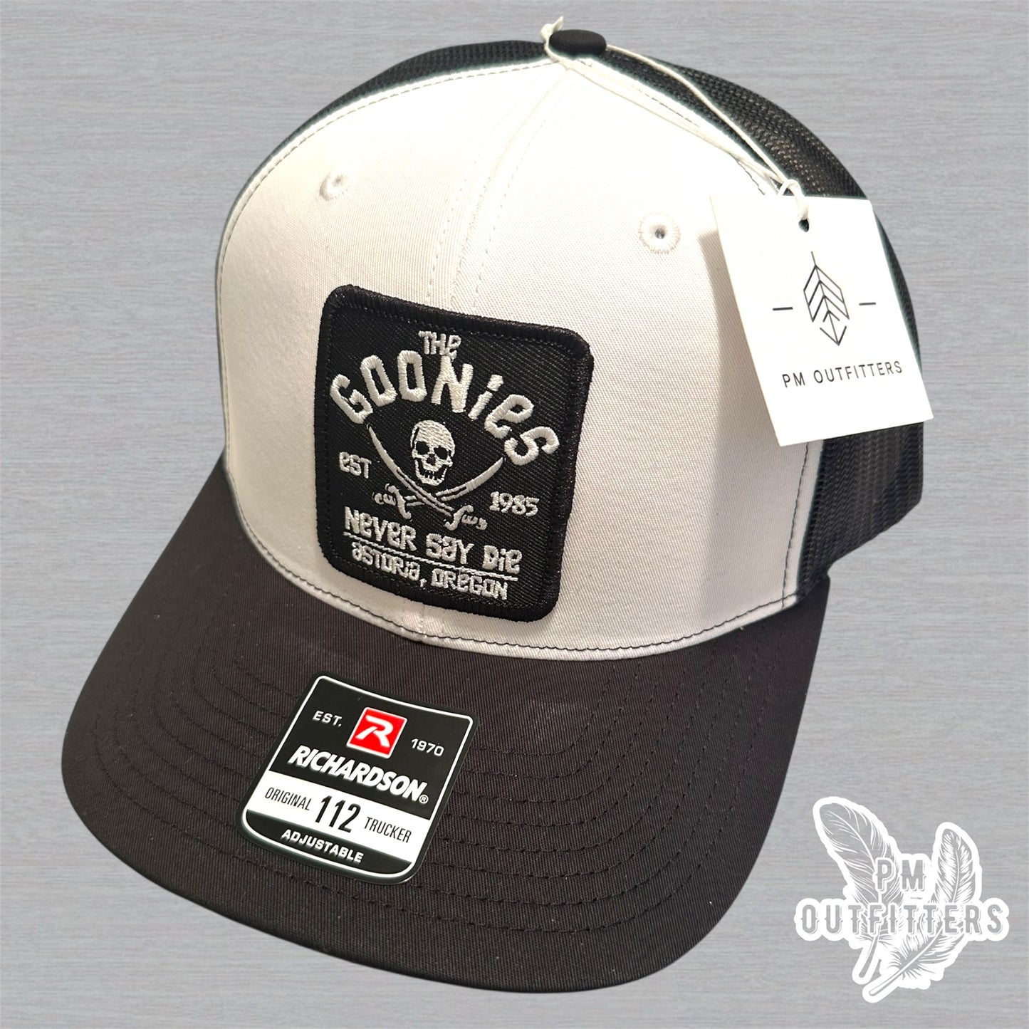 The Goonies Never Say Die Retro Patch Trucker Hat