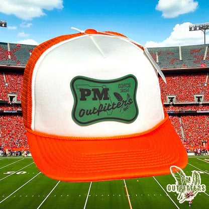 PM Outfitters Miami Logo Design Foam Rope Trucker