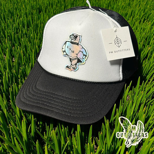 Holographic Seymour Foam Front Rope Trucker Hat