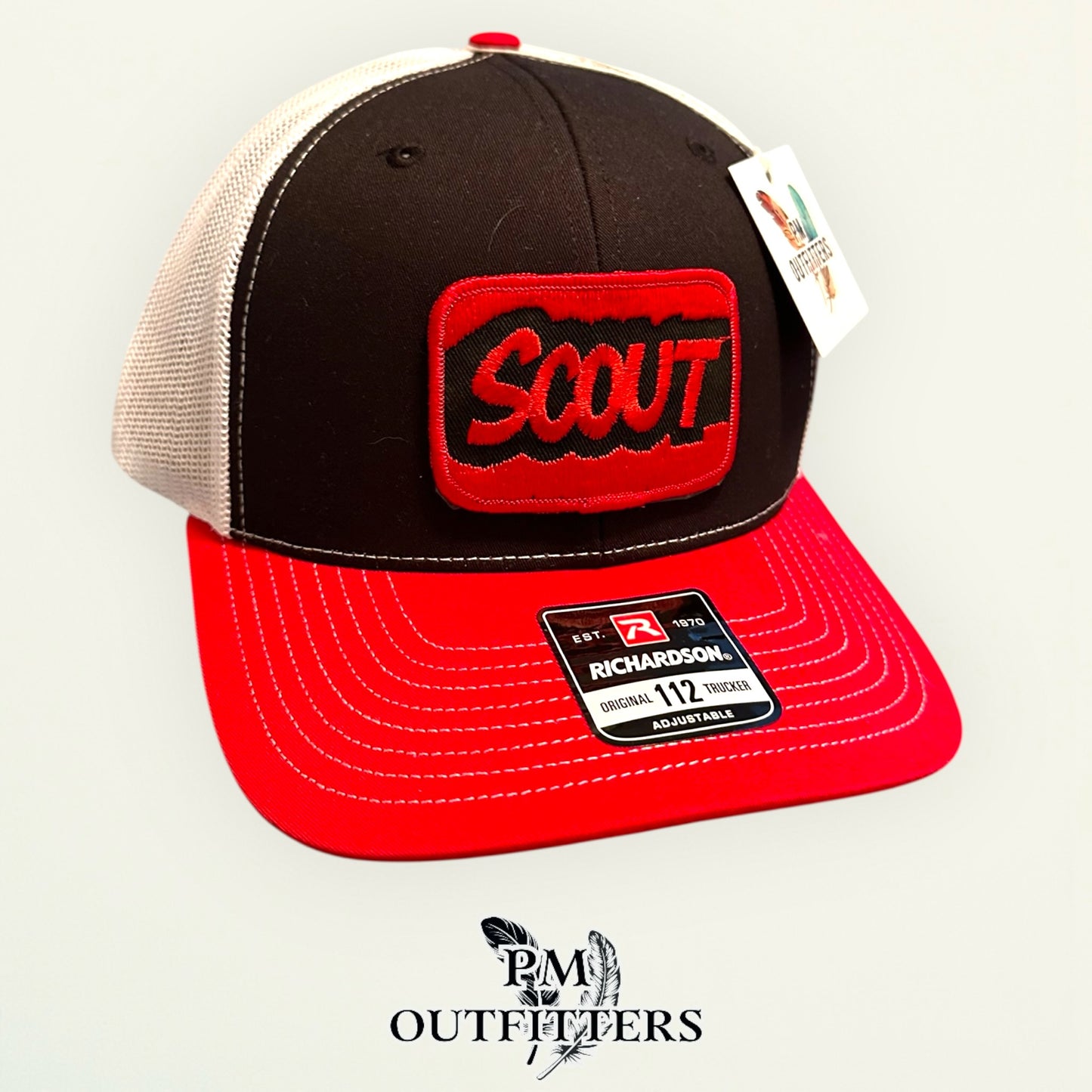 Scout Vintage Patch Trucker Hat - Authentic Vintage Patch - Richardson 112