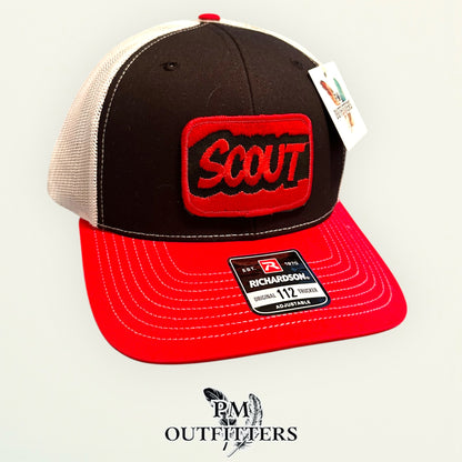 Scout Vintage Patch Trucker Hat - Authentic Vintage Patch - Richardson 112