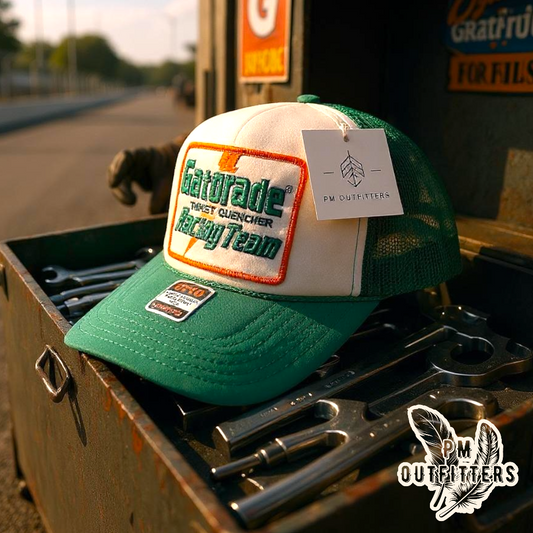 Vintage Gatorade Racing Team Foam Front Rope Trucker Hat