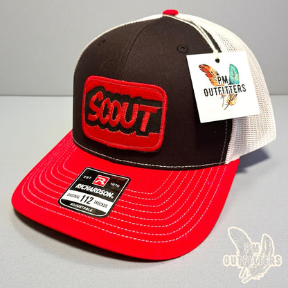 Scout Vintage Patch Trucker Hat - Authentic Vintage Patch - Richardson 112