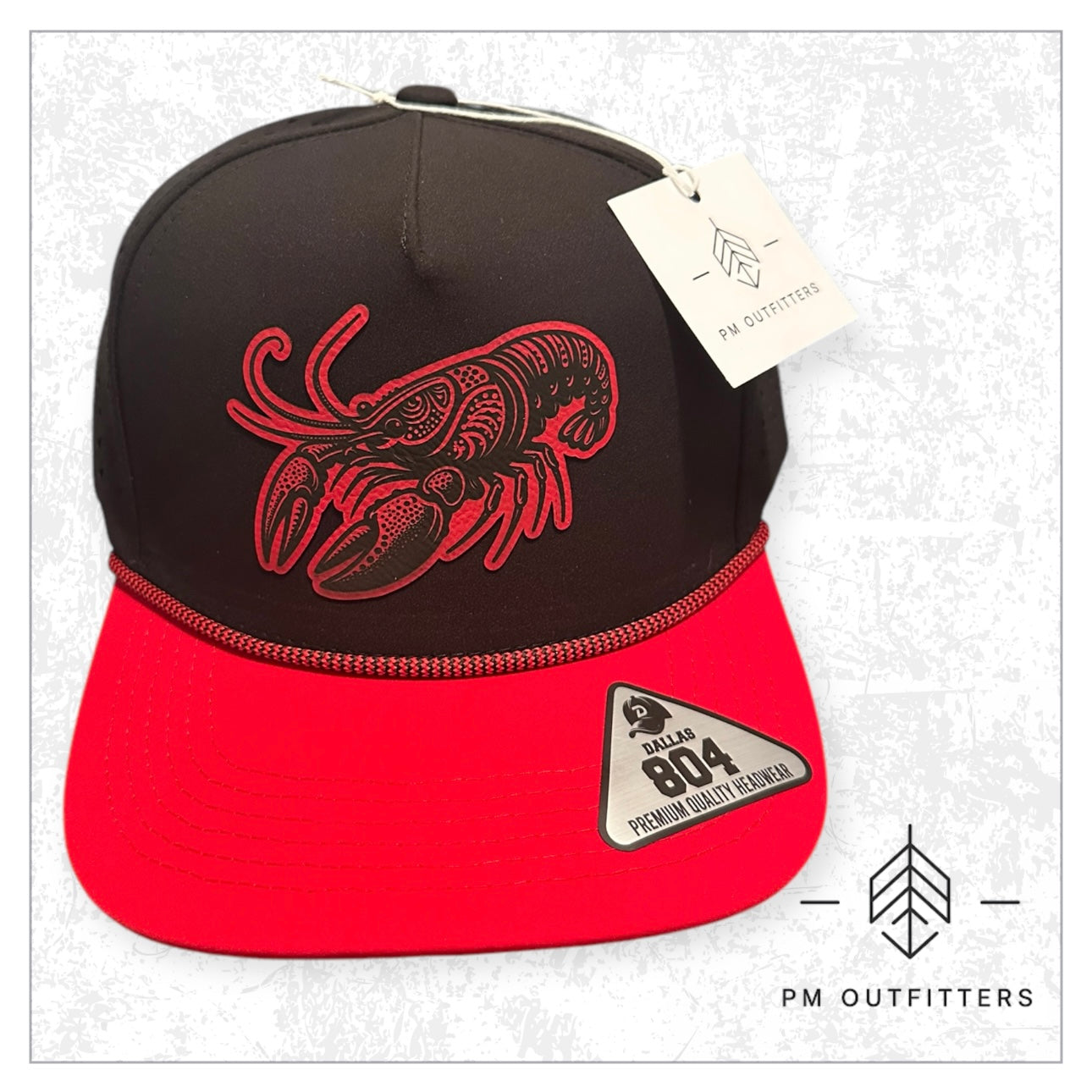 Crawfish Season Hydro Waterproof Rope Snapback