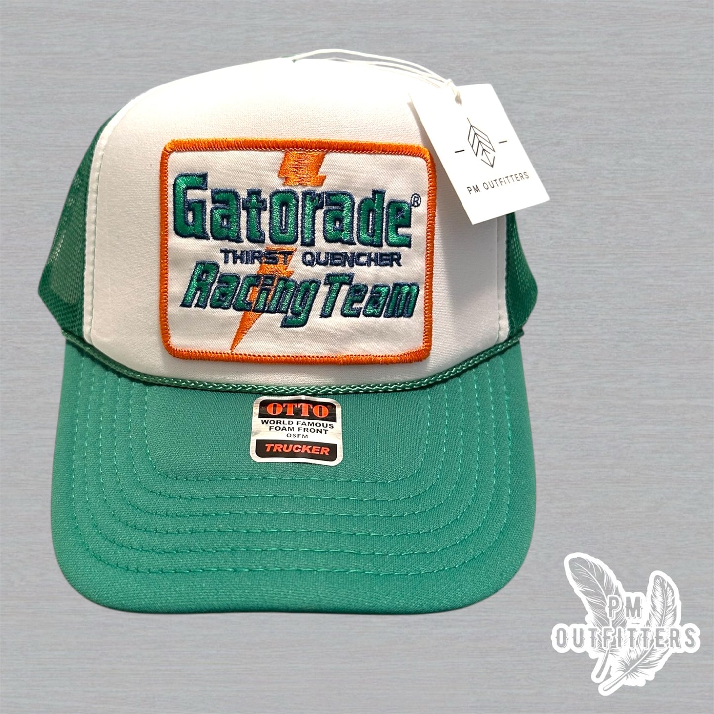 Vintage Gatorade Racing Team Foam Front Rope Trucker Hat