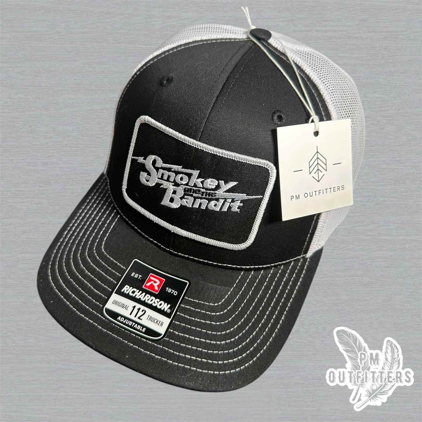 Smokey and The Bandit Logo Retro Patch Trucker Hat