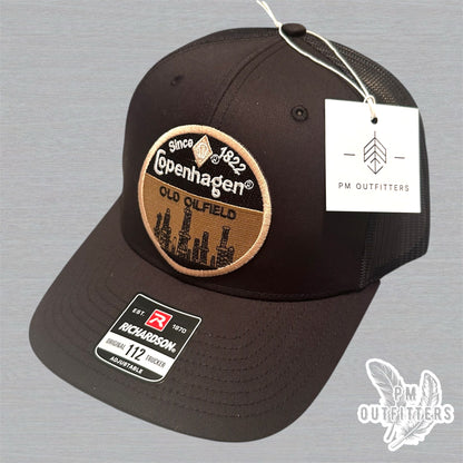 Vintage Copenhagen Old Oilfield Patch Richardson 112 Trucker Hat