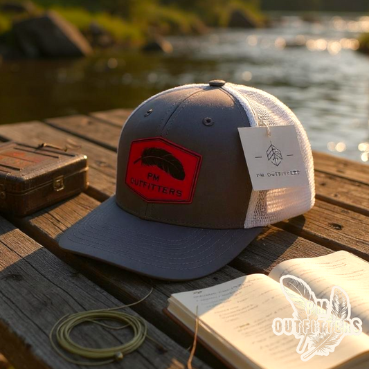 PM Outfitters Logo Performance Trucker Hat