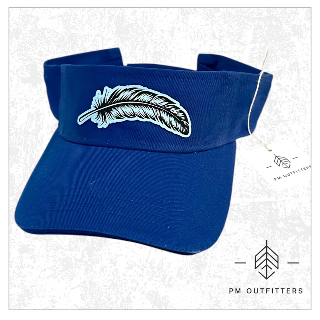 Signature Feather Sandwich Visor