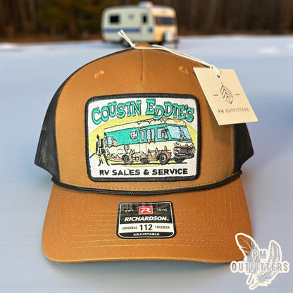 Cousin Eddie’s RV Rope Trucker Hat - Christmas Vacation Inspired Cap