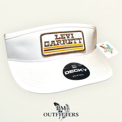 Levi Garrett Visor – PM Outfitters Retro Logo Patch | Decky White Tobacco Heritage