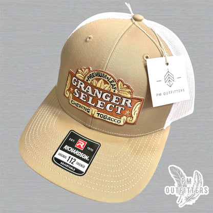 Vintage Retro Granger Select Chewing Tobacco Richardson 112 Trucker Hat