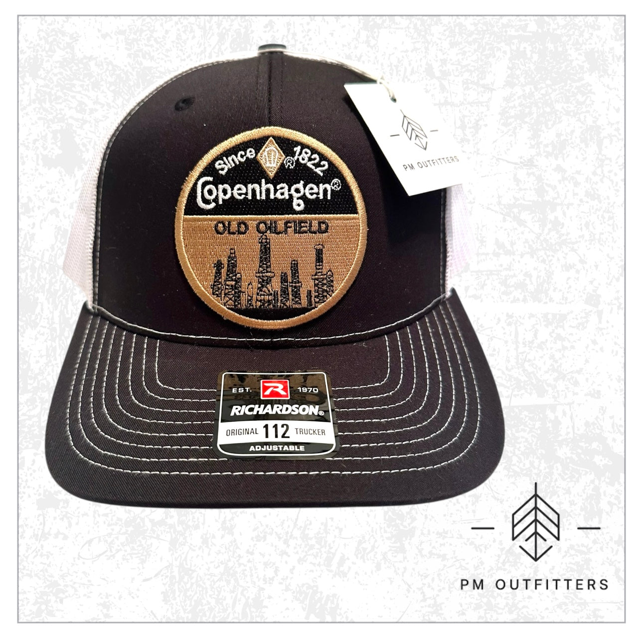 Vintage Copenhagen Old Oilfield Patch Trucker Hat