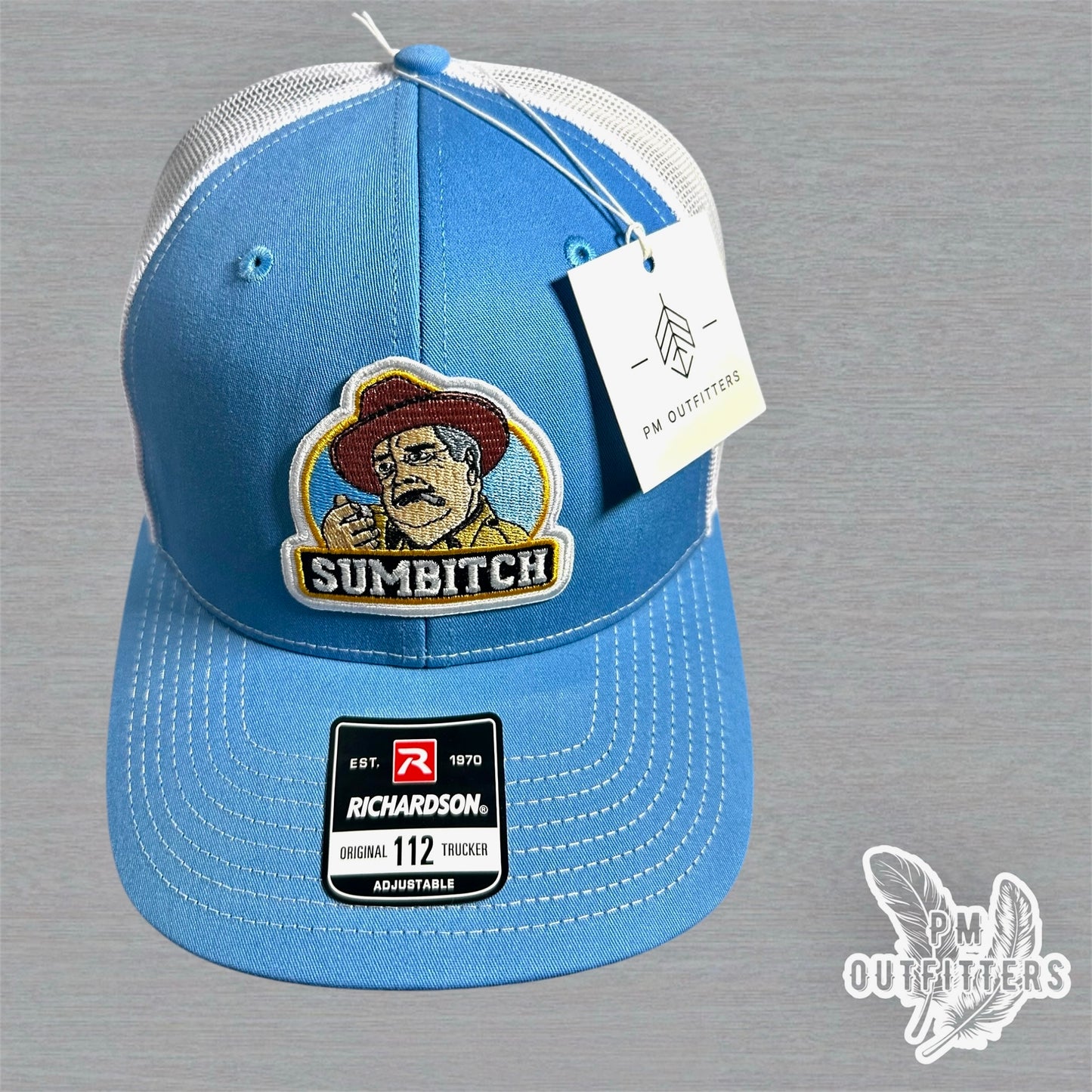 Sumbitch Smokey and The Bandit Retro Patch Trucker Hat