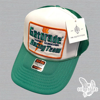 Vintage Gatorade Racing Team Foam Front Rope Trucker Hat
