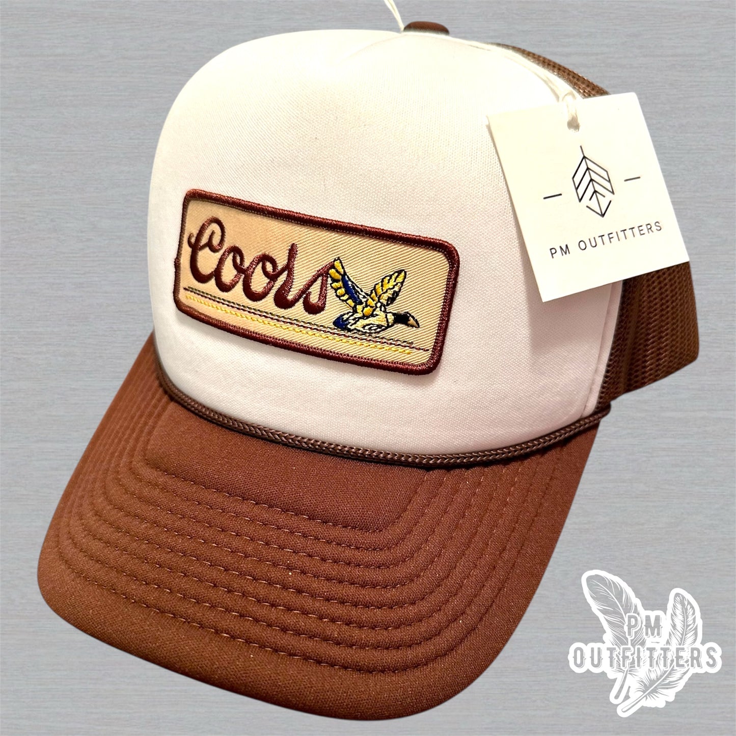 Retro Coors Foam Front Rope Trucker Hat