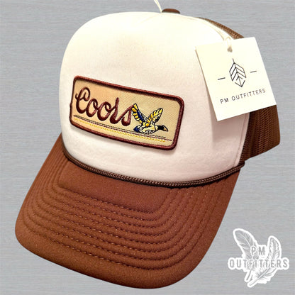 Retro Coors Foam Front Rope Trucker Hat