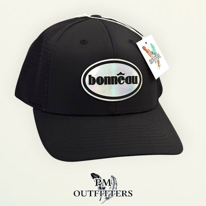 Bonneau Over the Top trucker hat profile view black brim