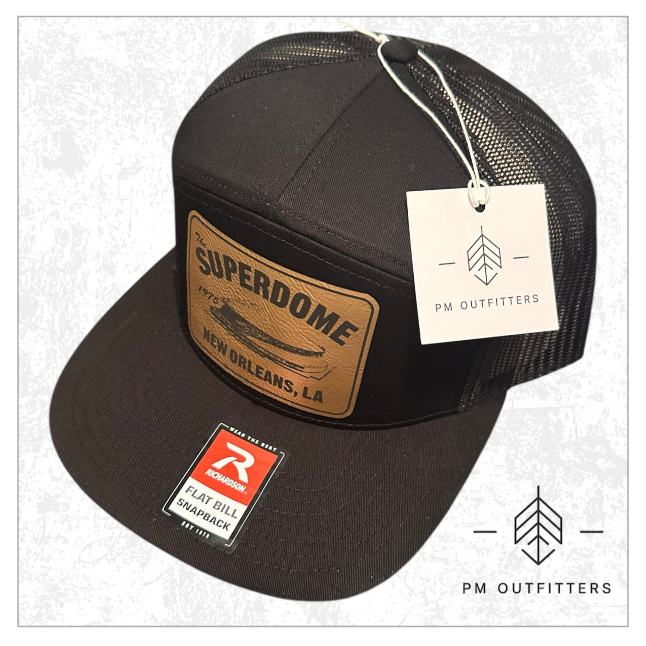 Custom Retro 1975 Superdome 7-Panel Trucker Hat