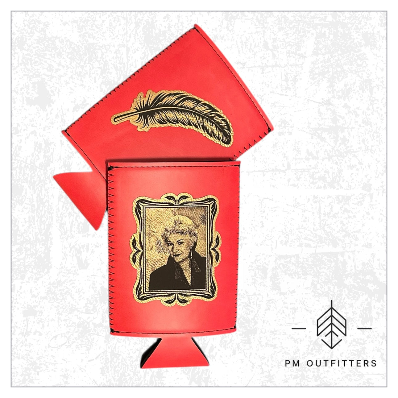 Golden Girls Leatherette Slim Can Koozies