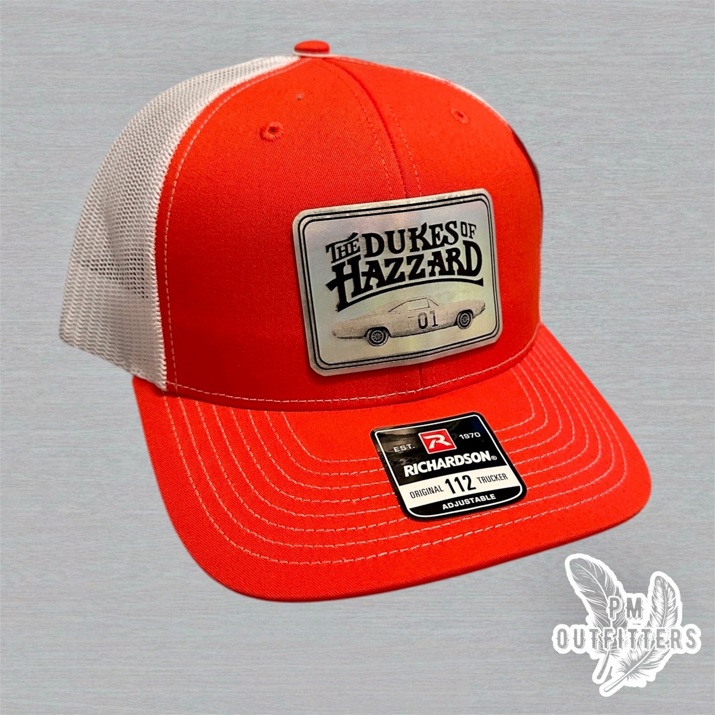 The Dukes of Hazzard Trucker Hat - Orange & White Richardson 112