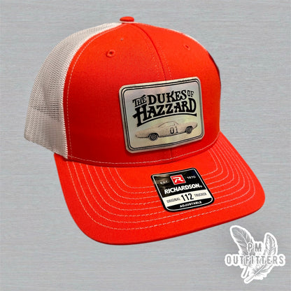 The Dukes of Hazzard Trucker Hat - Orange & White Richardson 112