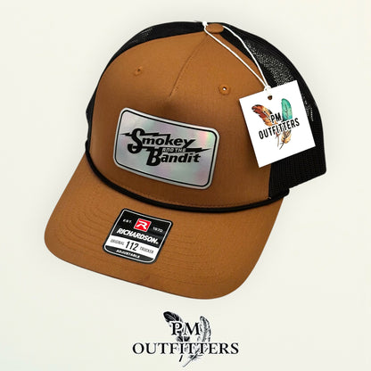 PM Outfitters hang tag Smokey and the Bandit trucker hat
