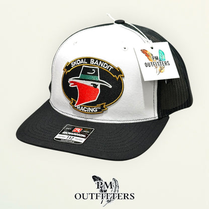 Skoal Bandit Racing Richardson 112 trucker hat interior tag detail