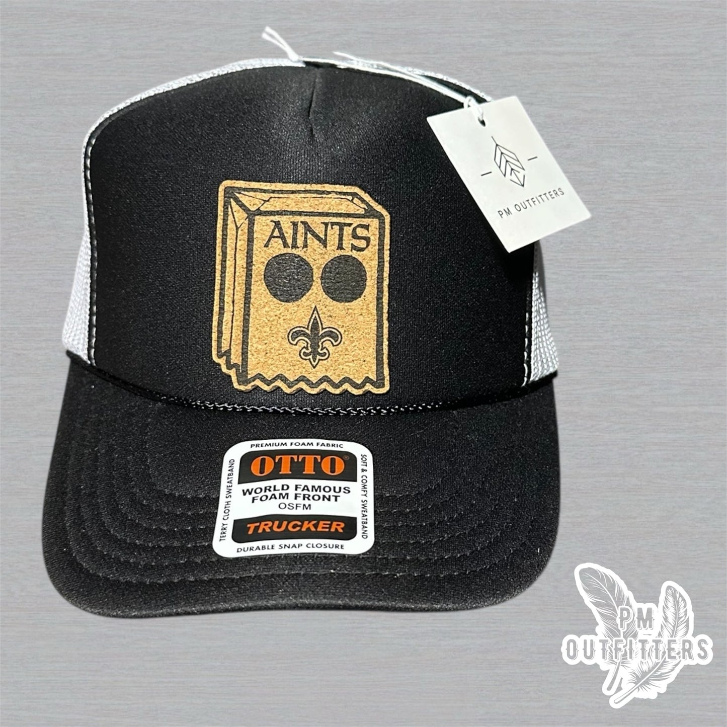 PM Outfitters AINTS Bag-head Patch - Otto Foam Front Rope Trucker