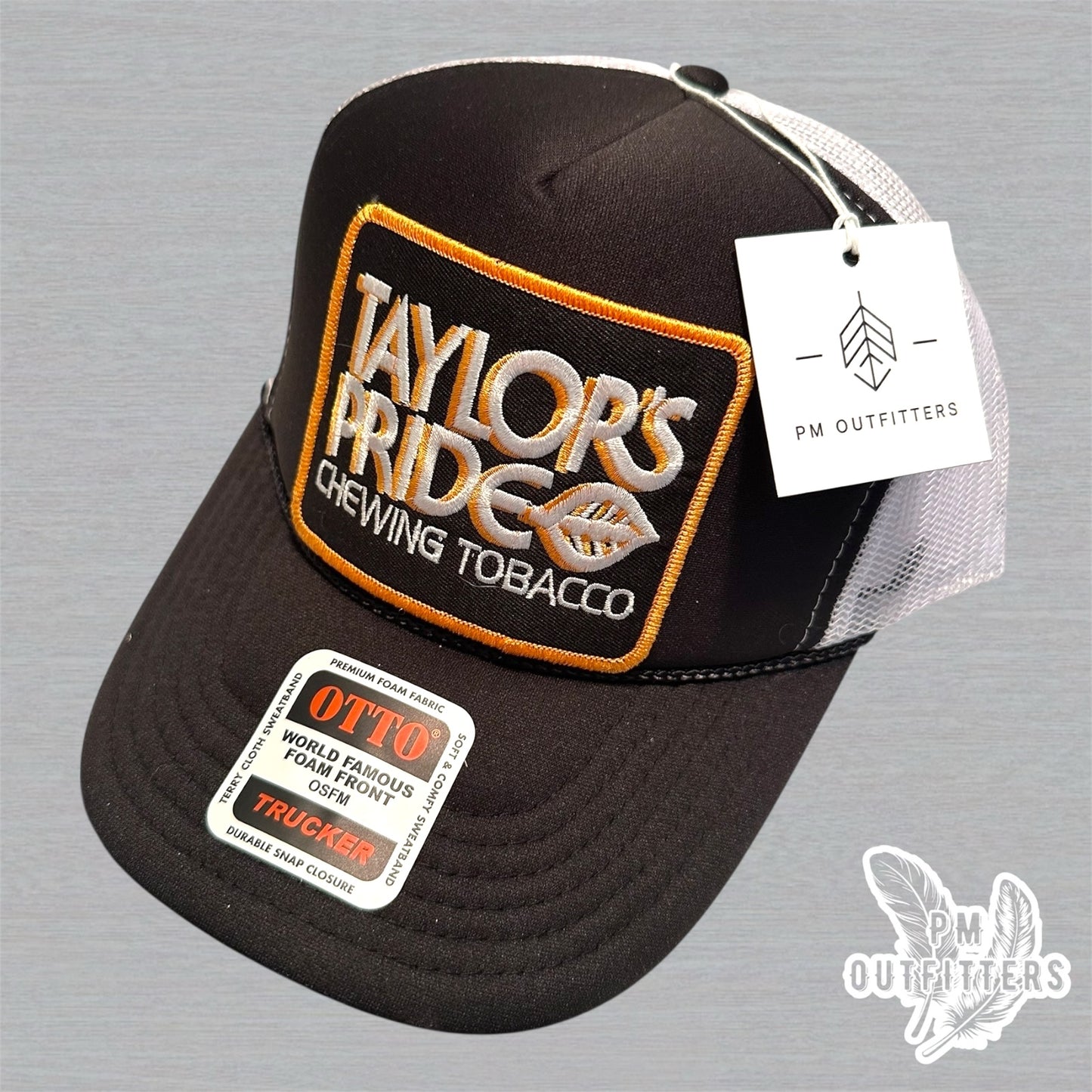 Vintage Taylor’s Pride Tobacco Foam Front Rope Trucker Hat