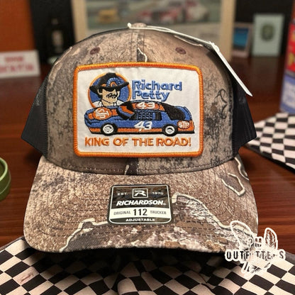 Retro Richard Petty NASCAR STP Racing Camo Trucker Hat